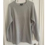 SMOG Gray Heather Unisex Sweater long sleeved ribbed cotton blend XL, A03, $54 Photo 2