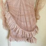 House Of CB  Sorrel Blush Lace Frill‎ Dress NWOT size S Photo 9