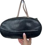 Michael Kors Black Jet Set Patent Leather Monogram Tote Shoulder Bag Photo 5