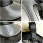 Miu Miu Fall 13 Runway Platform Heels Women 40 Gray Black Patent Mary Jane Shoes Photo 13