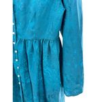 Victoria's Secret Vintage Gold Label Satin Button Up Sleep Dress Shirt S/M Photo 1