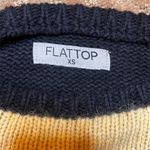 VTG FlatTop Y2K 80s Rhinestone Sweater XS Sixteen Candles 90s Black Angora Blend Photo 5