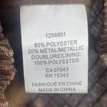 Joie ‎ Top Women L Brown Marble Print Smocked Blouse Sheer Sleeve Fairy Ethereal Photo 5