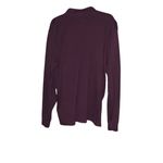Lands' End Plum Purple Longsleeve cowlneck Shirt. Size XL Photo 1