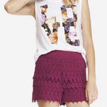 EXPRESS ✨ Tiered Floral Crochet Lace Shorts✨ Photo 0