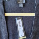 Worthington Black Cropped Short Sleeve Open Front Sweater Size XLarge Photo 2