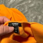 EXPRESS  Orange Halter Sheath Dress Cocktail Photo 2