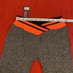J&Me Leggings Gray w/ Orange Waist Band Women One Size Size undefined Photo 2