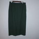 Pendleton  18 Wool Midi Skirt Suit Plus NWT in Hunter Green Photo 2