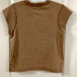 ZARA  Brown Short Sleeve Tee Photo 1