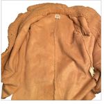 J.O.A. .  (Just one answer) Shearling Teddy Coat in Dusty Pink Photo 4