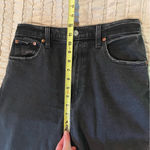 Abercrombie & Fitch The Ankle Straight Ultra High Rise Black Jeans 27 4 Photo 5