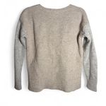 Banana Republic Two toned grey and white size large L knit sweater Photo 3