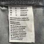 American Eagle American‎ Eagle Jeans Womens 8R Tomgirl Super Stretch X Black Distress Jeans Photo 3