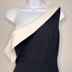 Alexia Admor  Ember One Shoulder Navy White Jumpsuit Size 4 Photo 4