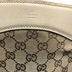 Gucci • monogram canvas and leather bucket bag Photo 5