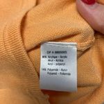 Vintage Orange Fitted Tank Shell Sz 6/8 Sweater NYC Photo 2
