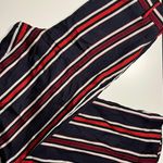 H&M Blue Red And White Striped Pants Photo 0