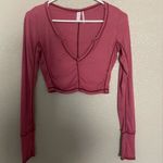 Urban Outfitters UO long sleeve pink top Photo 0