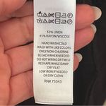 Rachel Zoe  Linen Blend Long Hooded Sleeveless Cardigan Black Semi Sheer XLarge Photo 10