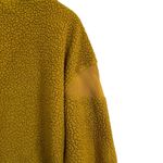 JoyLab  Women’s Sweatshirt Pullover  Golden Palm Sherpa  Size XL Photo 6