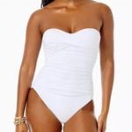 Lilly Pulitzer NWT! Women’s  Resort White Flamenco one piece bathing suit SZ 0 Photo 1