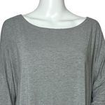 Shannon Passero Shirt Womens Small Gray Oversized‎ Tunic Top Neutral Minimalist Photo 3