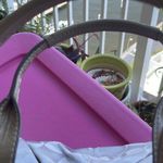 Coach Authentic VGC 13196 Signature Satchel handbag Silver W Gray Patent Handles Photo 7