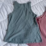 Gap TWO  Sleeveless Tops Green and Pink Size Large Photo 6