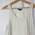 Theyskens' Theory White Scoop Neck Tank Top S Photo 2