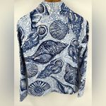 Lilly Pulitzer Lily Pulitzer women’s captain popover pullover blue shells preppy size S Photo 5