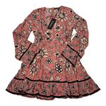 For Love & Lemons NWT Ayla Plunging Minidress - Pink - Medium Photo 0