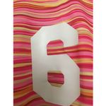 Mizuno Women's Size Unknown Active Pink Striped Shirt CLUB SOUTH VOLLEYBALL 6 Photo 1