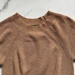Title Nine Szabo Wool Sweater tan size XS unassuming Minimalist chic Classic Photo 4