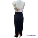 St. John  COUTURE by Marie Gray Santana Knit Black Sequined Evening Gown Size 6 Photo 1