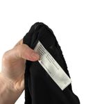 Eileen Fisher 100% Silk Black Pull On Pants Gold Side Piping Career Womens XS Photo 4