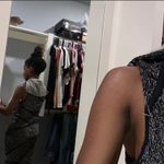 Rachel Roy black and gold one shoulder dress XS Photo 7