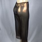 Zuliana metallic bronze mesh tie pants Made in USA. NWT Brown Size undefined Photo 2