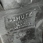 Schutz  Zhara Winter Bootie Womens 8.5 Black Lace Up Chunky Combat Boots Urban Photo 11