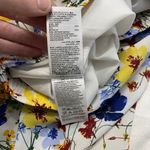 Banana Republic White Floral Mini Skirt Photo 7