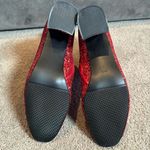 Women’s Red Glitter Covered Chunky Heeled Sparkly Boots Size 9.5 NEW Red Photo 8