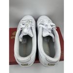 Puma Court Sneaker, White, Women's Casual Low Top Leather Shoes Size 10 Photo 6