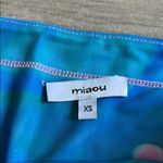 Miaou Multicolor Mini Skirt Blue Size XS Photo 2