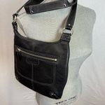 Coach Black Crossbody Bag with Adjustable Strap and Medium Size Photo 3