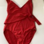 Tommy Bahama New. red wrap swimsuit. MSRP $169 size 10 Photo 5