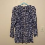 Tracy Reese  Animal Print Silk Top Size Small‎ Photo 6