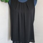 Context Black Dress Sleeveless Blouse Size M Photo 0