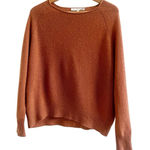 Naked Cashmere Women’s Size XS Brown Scoop Neck Sweater Long Sleeve Preppy Photo 0