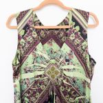 Apt. 9 Y2K  Womens Top Size L Earthy Sleeveless Beaded Forest Fairy Witchy Boho‎ Photo 2
