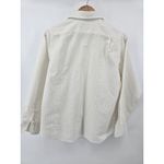 Eddie Bauer Womens Striped Button Up Shirt Long Sleeve Collared Size 10 Photo 3